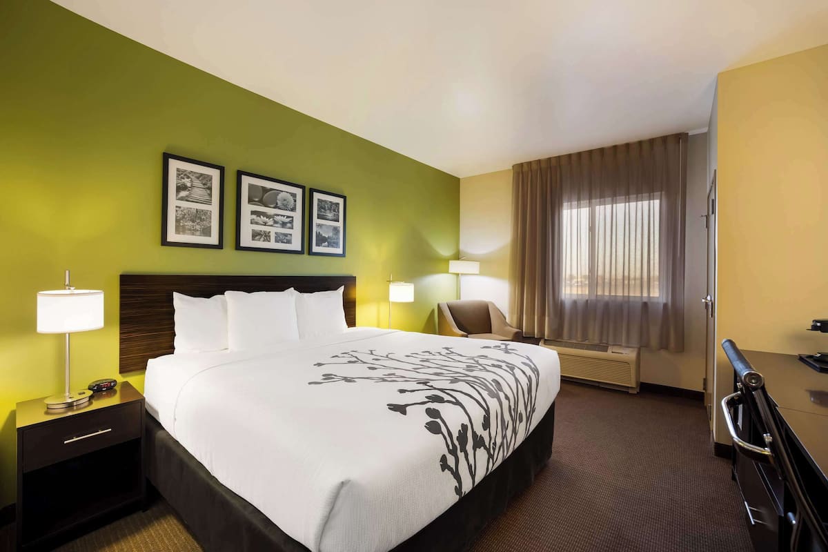Premium bedding, in-room safe, desk, iron/ironing board