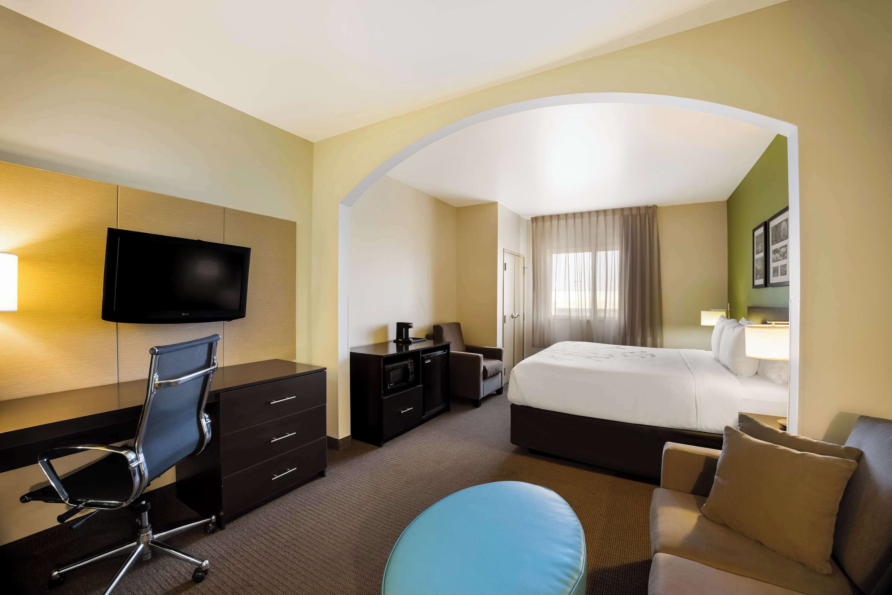 suite, non smoking | premium bedding, in-room safe, desk, iron/ironing board