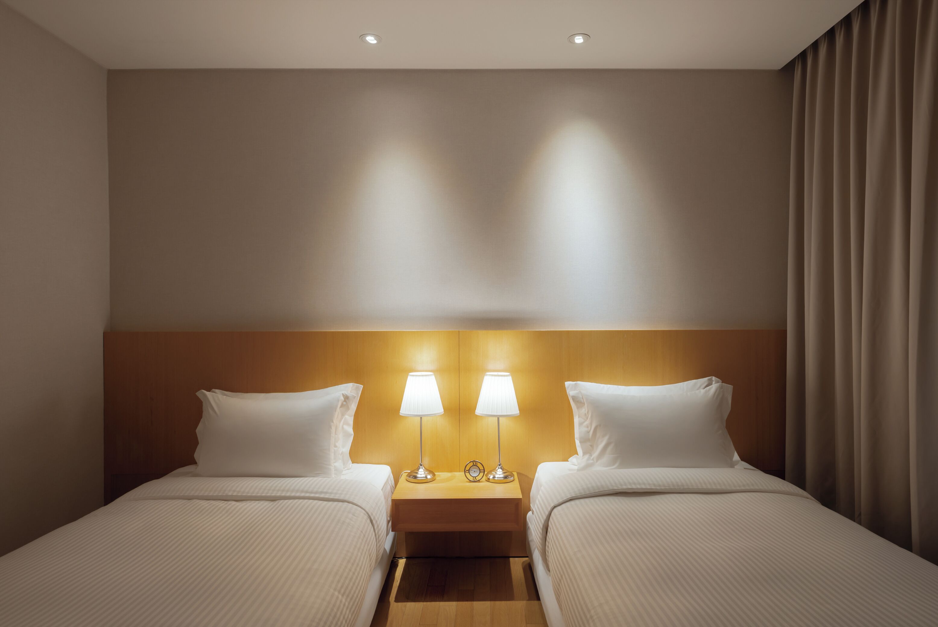 standard city twin | blackout curtains, rollaway beds, free wifi