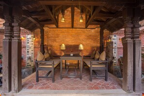 Breakfast, lunch, dinner served; local cuisine - Hotel Marshyangdi (Kathmandu)