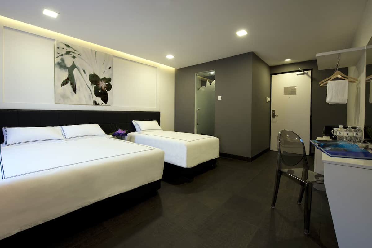 In-room safe, blackout drapes, iron/ironing board, free WiFi