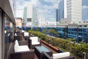 Terrace/patio - Hotel Foret Premier Nampo (Busan)
