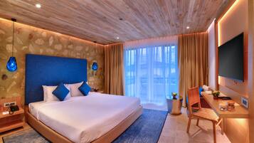 1 phòng ngủ, nệm có lớp đệm bông, két bảo mật tại phòng