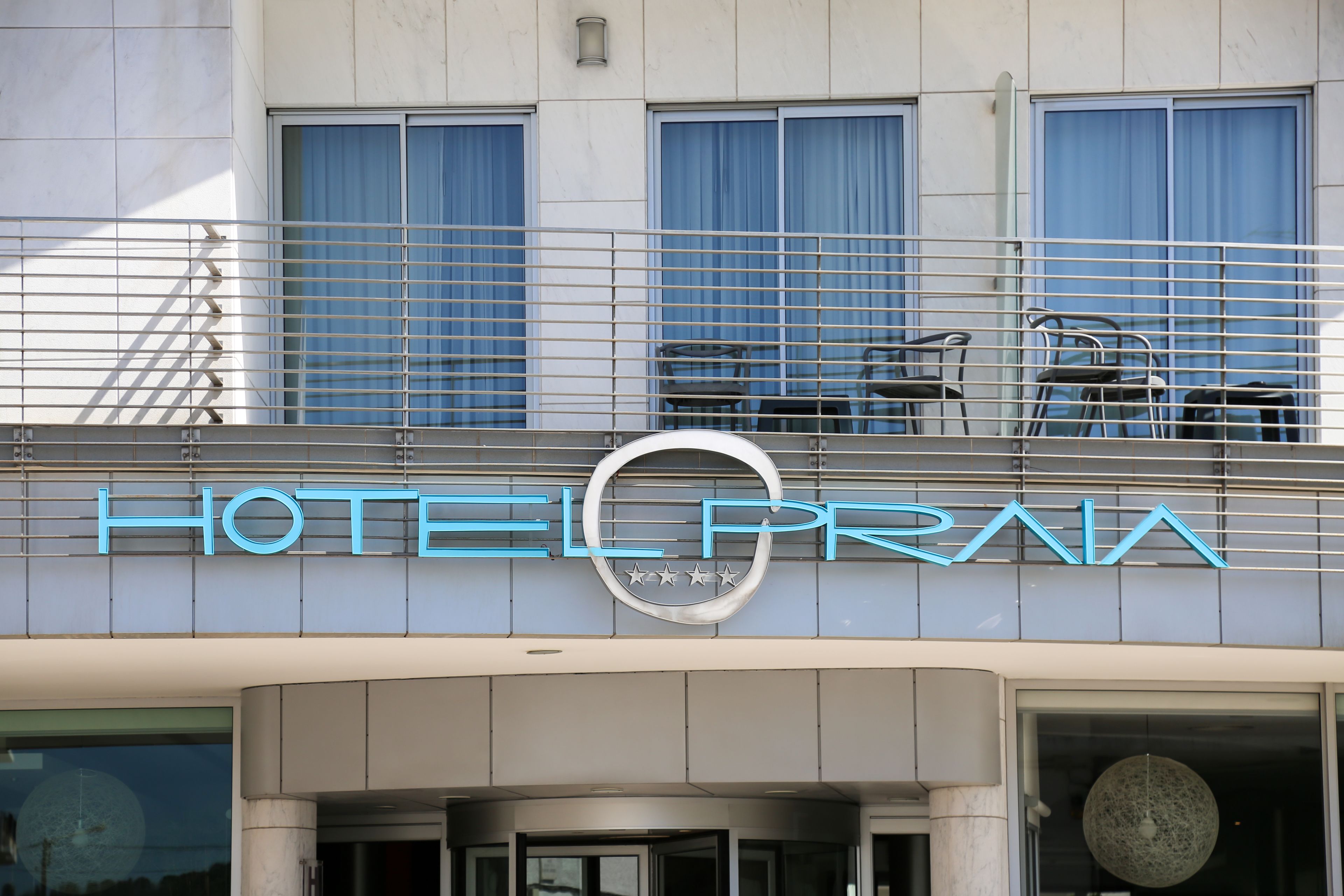 Overnatningsstedets facade