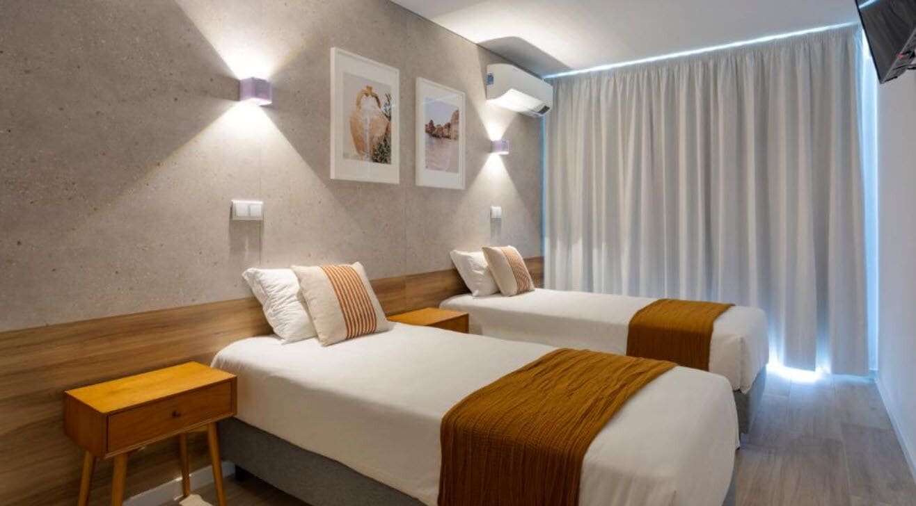 standard twin room | 1 bedroom, desk, soundproofing, free wifi