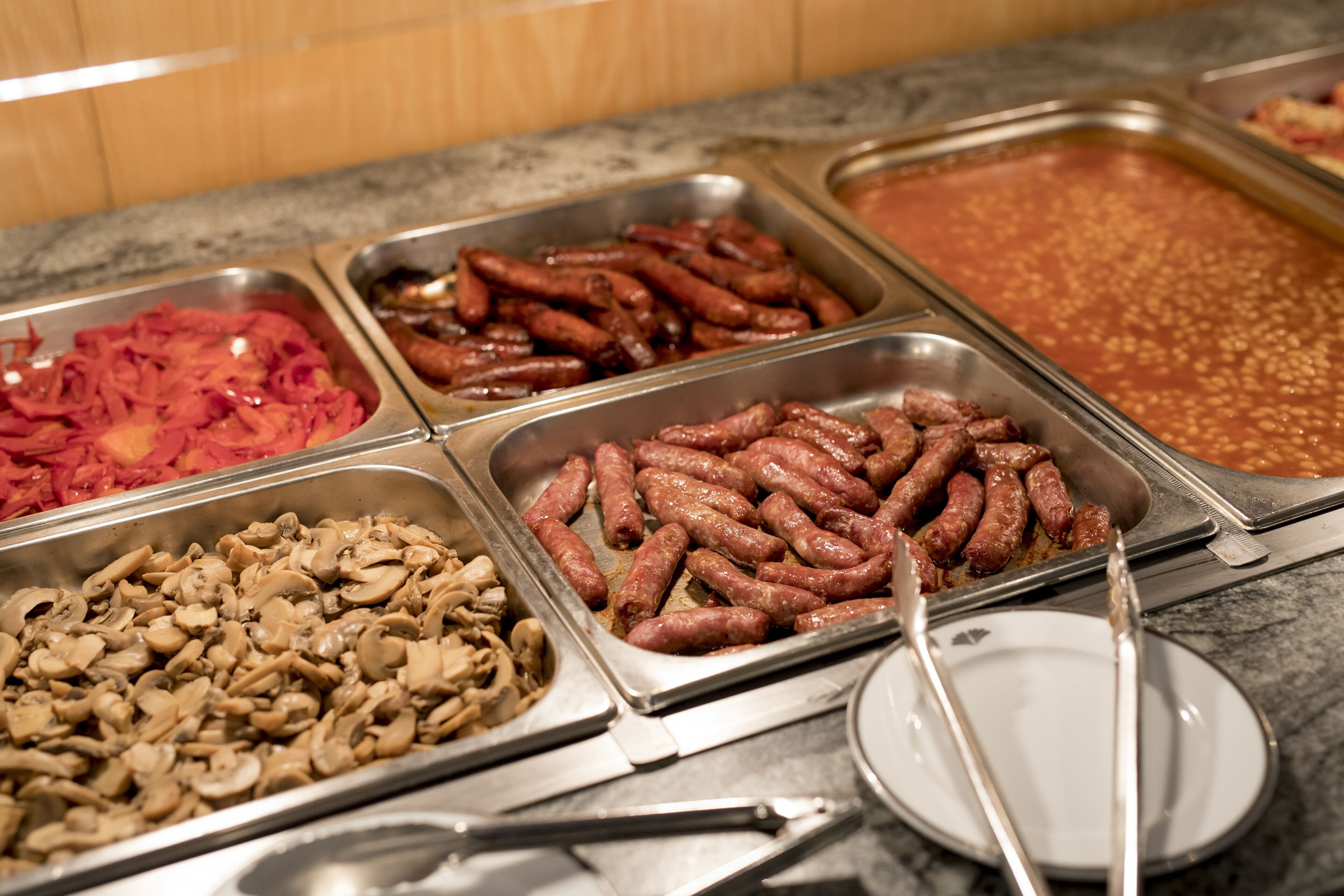daily buffet breakfast (eur 12 per person)