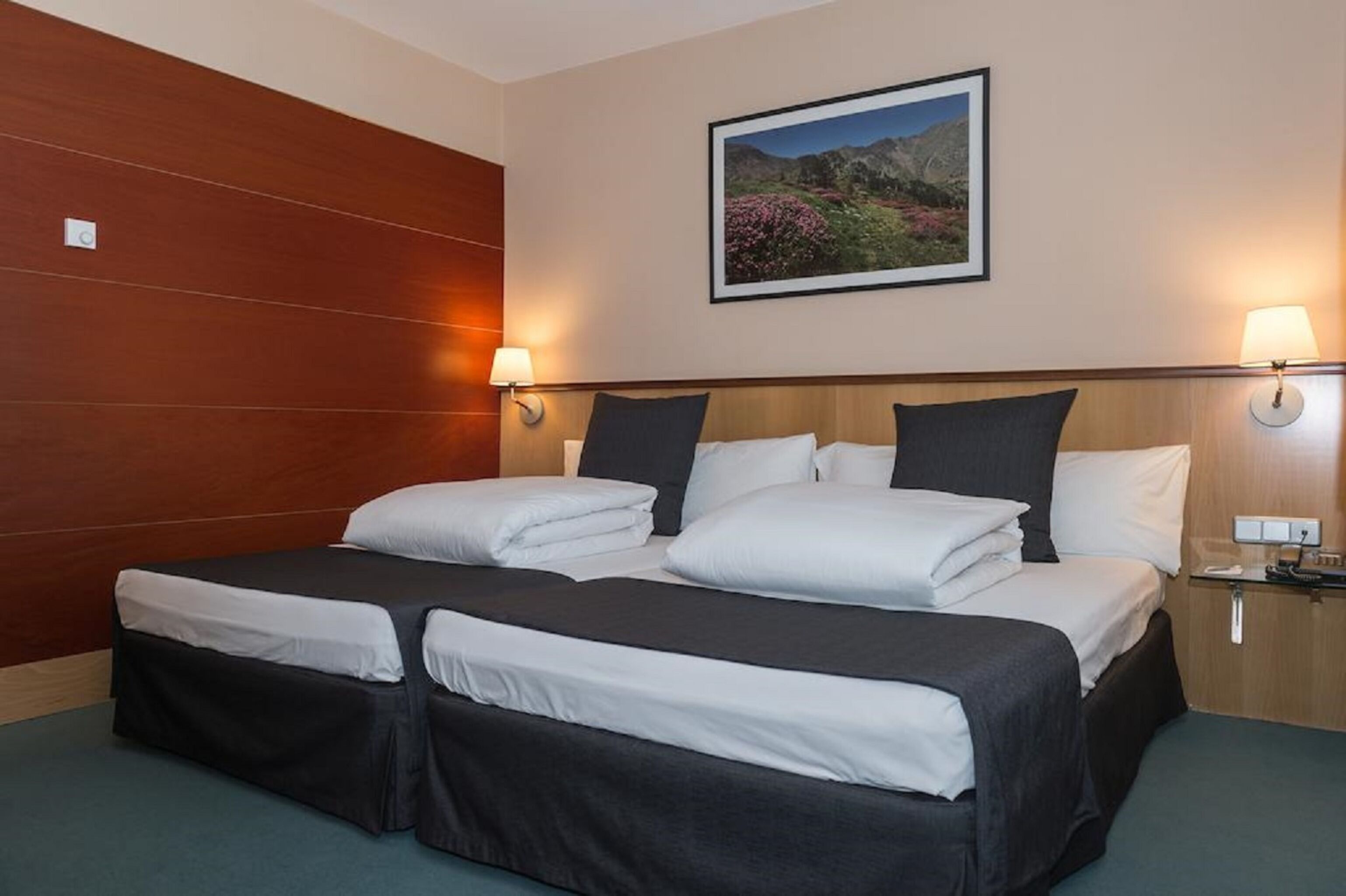 Premium bedding, minibar, in-room safe, desk
