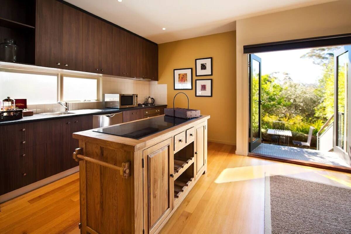 private kitchen | mini-fridge, coffee/tea maker