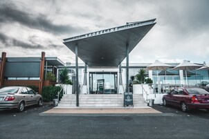 Framhlið gististaðar