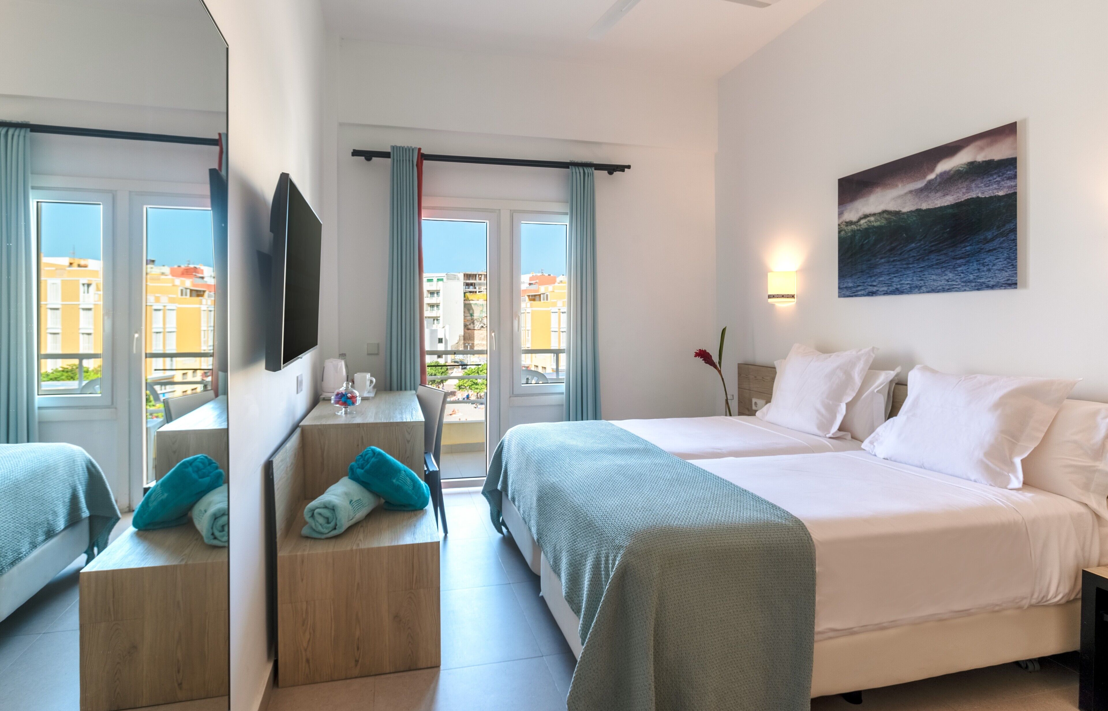In-room safe, desk, blackout curtains, iron/ironing board