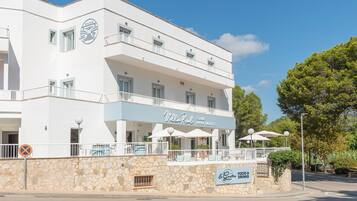 Voorkant van accommodatie