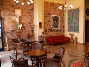 Zona de estar del vestíbulo