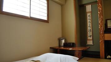 Traditional Room (4 Person Occupancy) | Down comforters, desk, laptop workspace, free WiFi