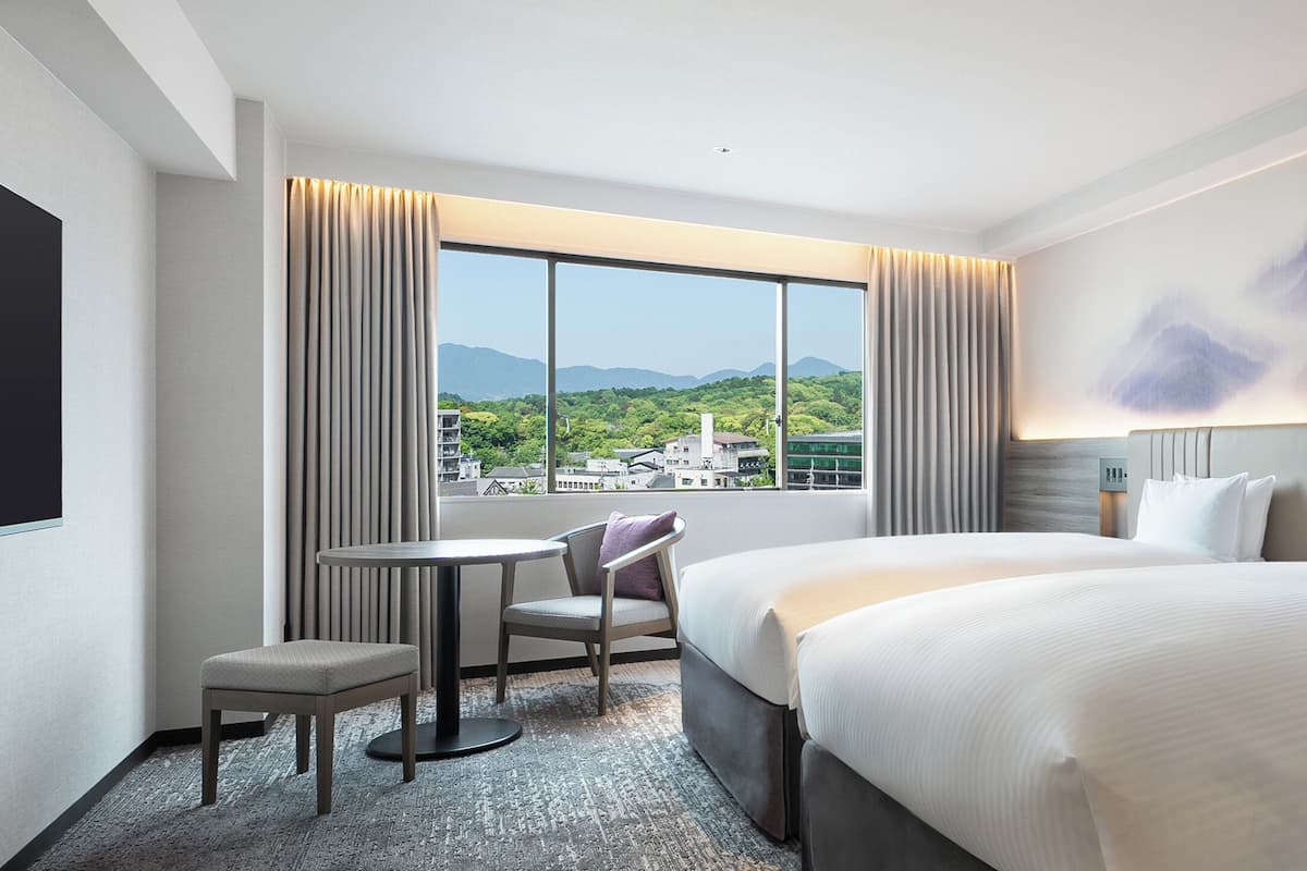 superior room, 2 single beds (1 single extra bed. city side) | in-room safe, free wifi, bed sheets