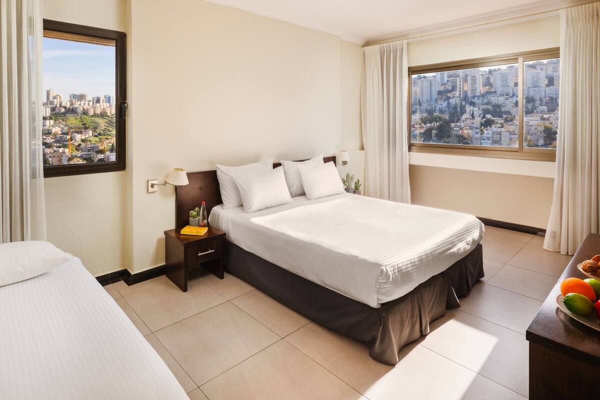 In-room safe, blackout drapes, iron/ironing board (on request)