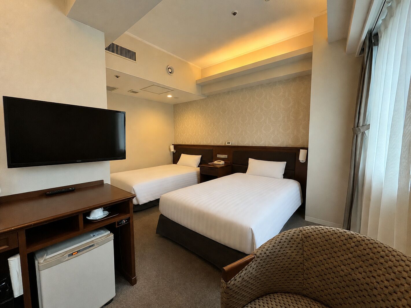 Wide Twin Room, Non Smoking | Premium bedding, down comforters, in-room safe, desk