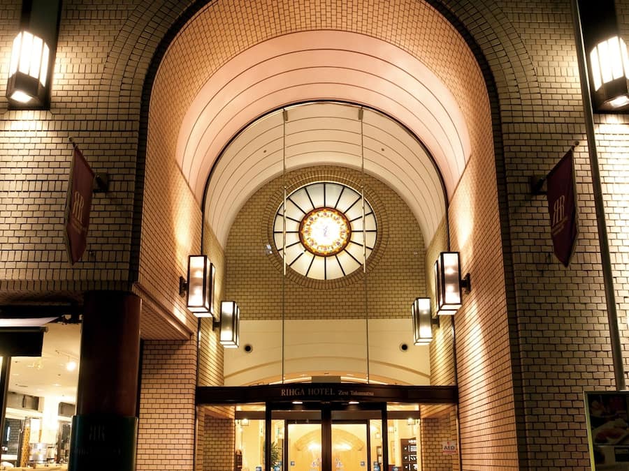 Entrada de la propiedad