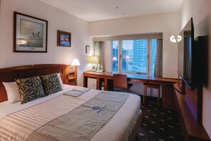 Yhden hengen deluxe-huone (Dinner at 6pm) | Yksilöllisesti sisustettu, yksilöllisesti kalustettu, pimennysverhot