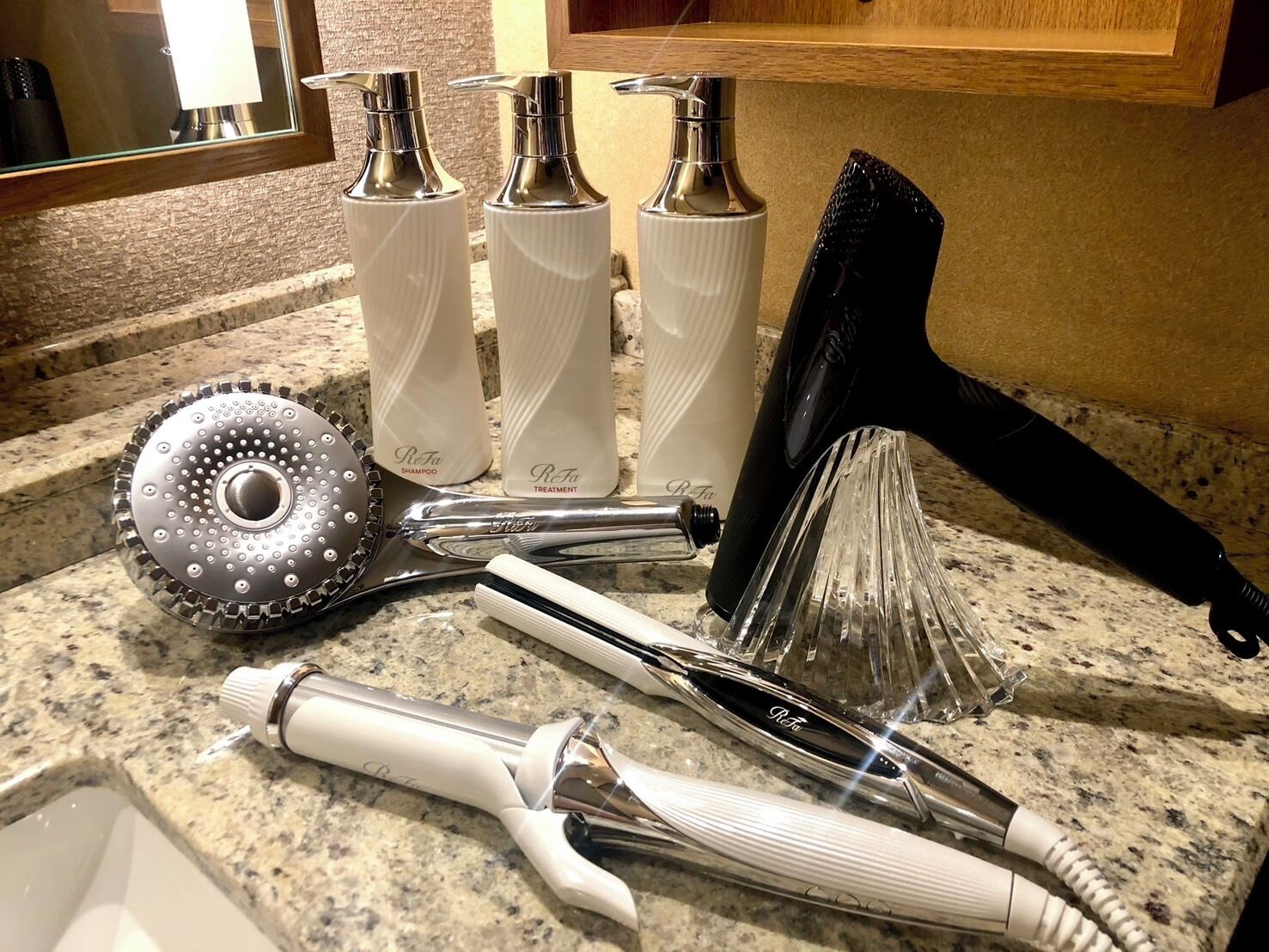 suite with spa bath, non smoking | bathroom | hair dryer, slippers, electronic bidet, towels