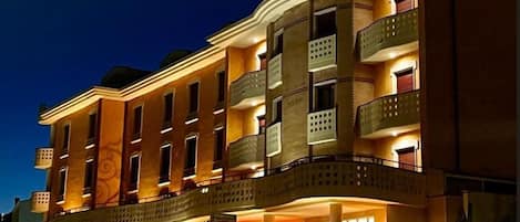 Fassade der Unterkunft