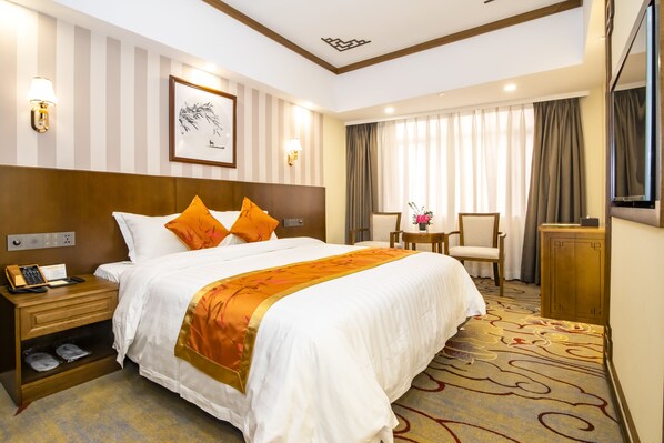 Deluxe dubbelrum | Skrivbord och gratis wi-fi