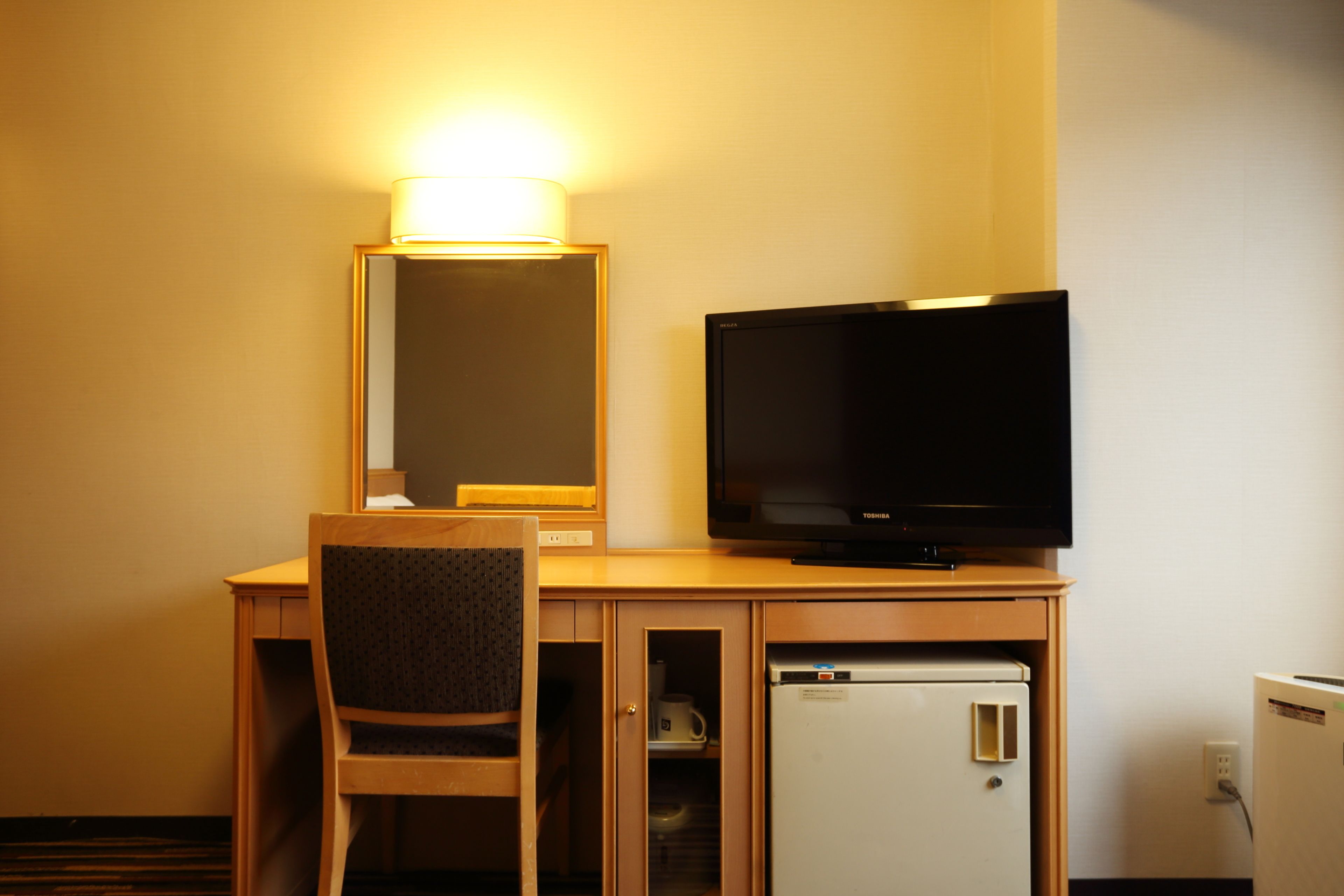 desk, blackout curtains, iron/ironing board, free wifi