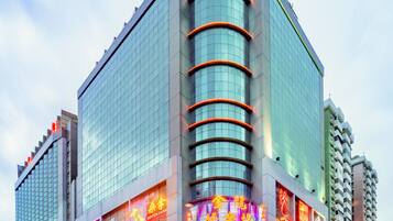 Voorkant van accommodatie