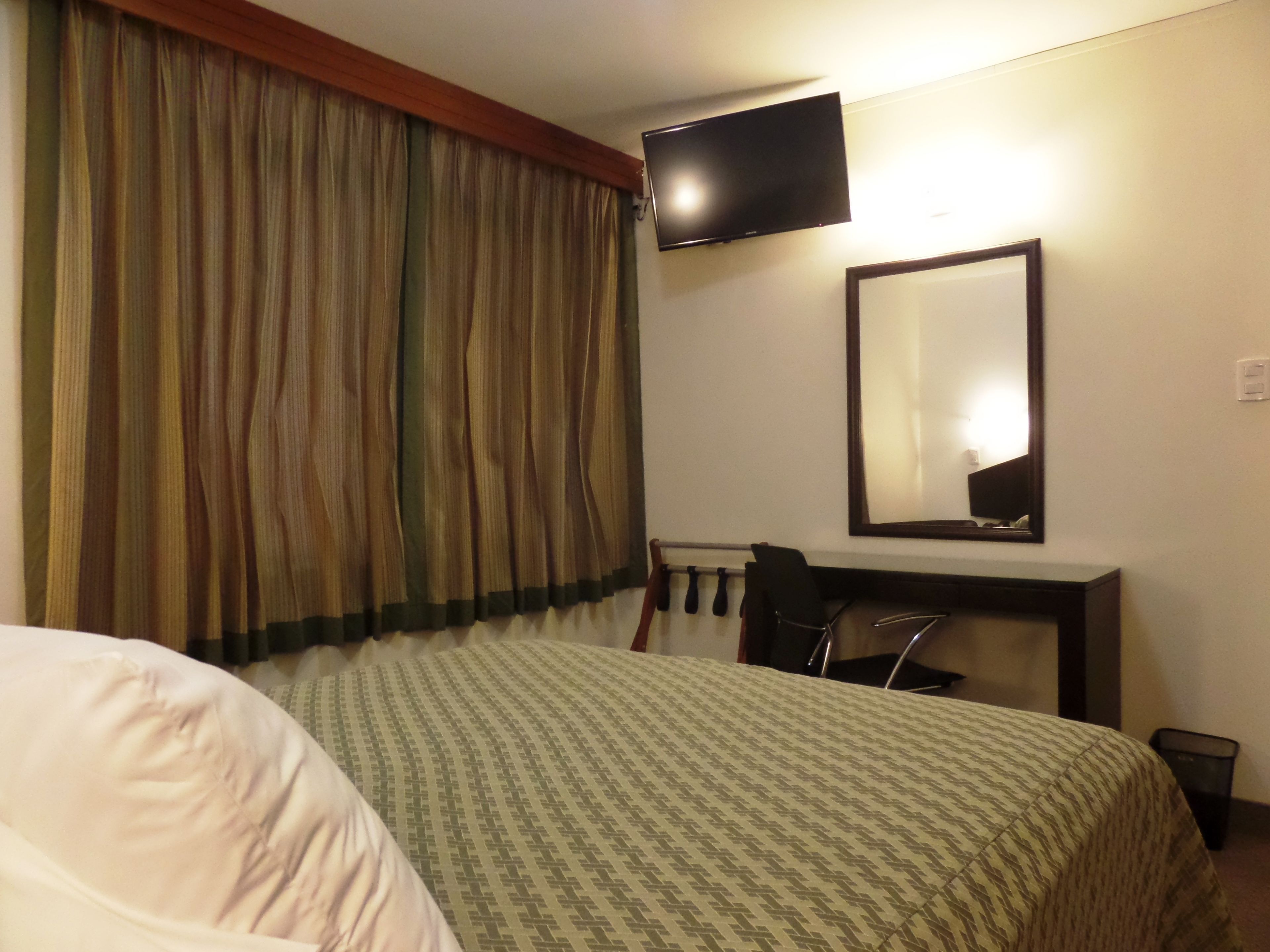 family room | in-room safe, desk, soundproofing, iron/ironing board