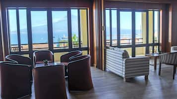 Sala de estar en el lobby