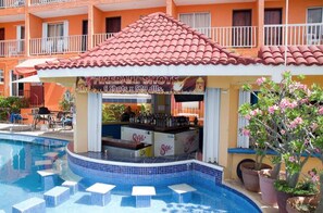 Poolside bar