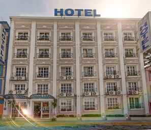 Façade de l’hébergement