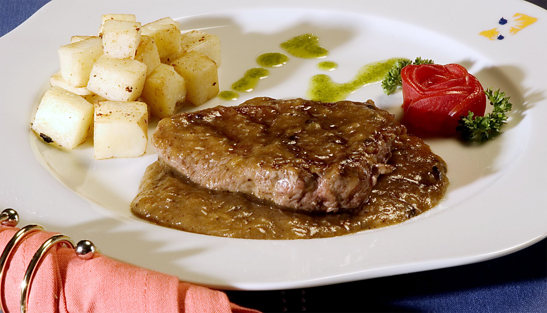 breakfast, lunch and dinner served