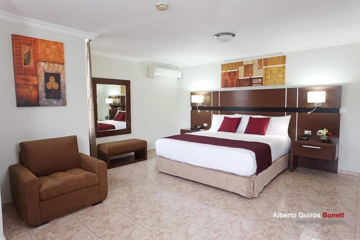 In-room safe, desk, laptop workspace, iron/ironing board