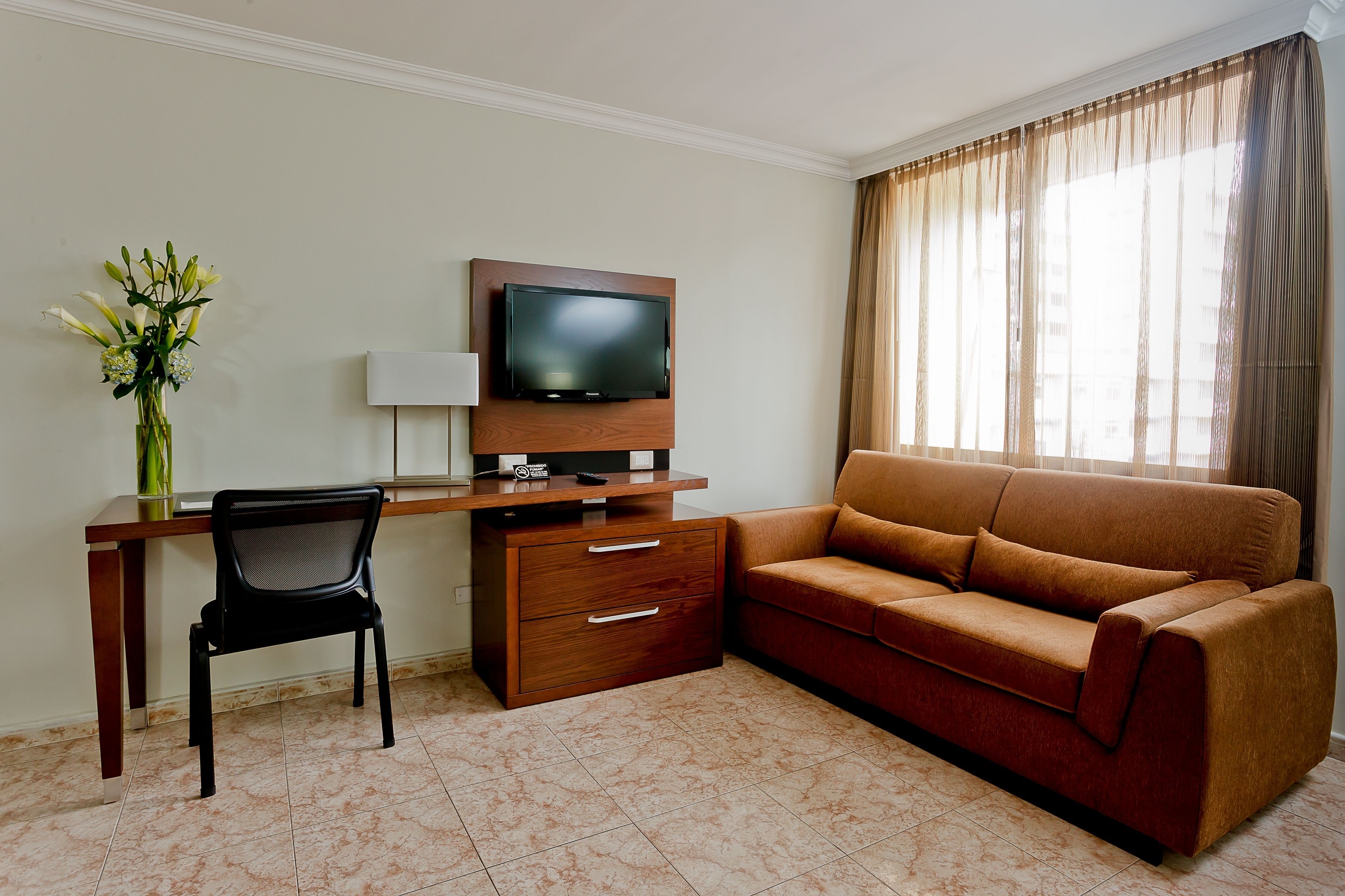 executive king with sofa bed | in-room safe, desk, laptop workspace, iron/ironing board