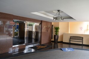 Entrée de l’hébergement 