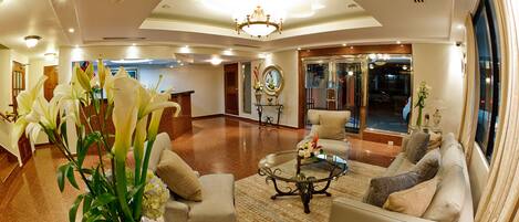 Sitzecke in der Lobby