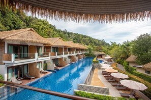 Balcony view - Tup Kaek Sunset Beach Resort (Krabi)