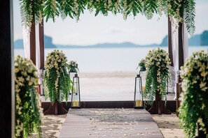 Outdoor wedding area - Tup Kaek Sunset Beach Resort (Krabi)