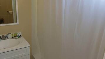 Two bedroom suite  | Bathroom | Shower, hair dryer, towels