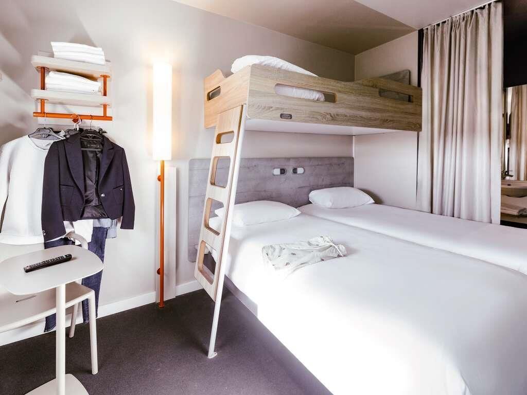 Standard Room, Multiple Beds | Select Comfort beds, desk, laptop workspace, soundproofing