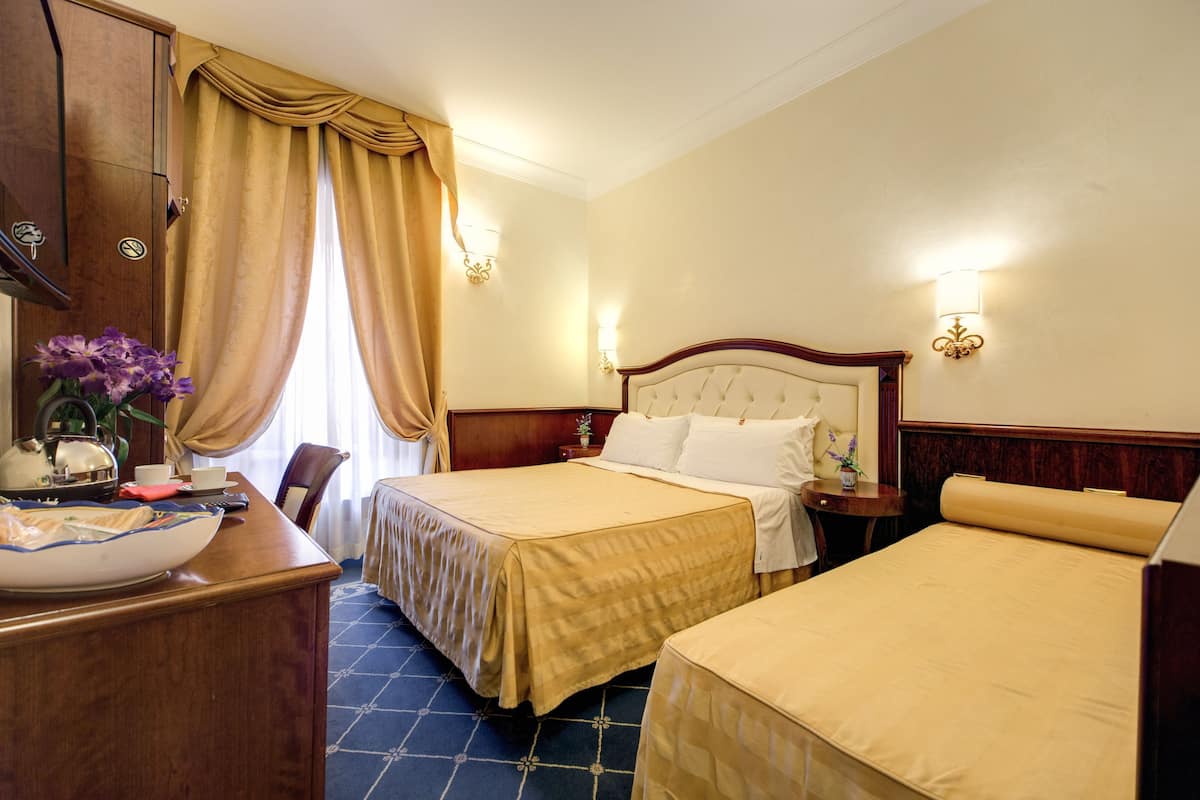 Premium bedding, minibar, in-room safe, desk