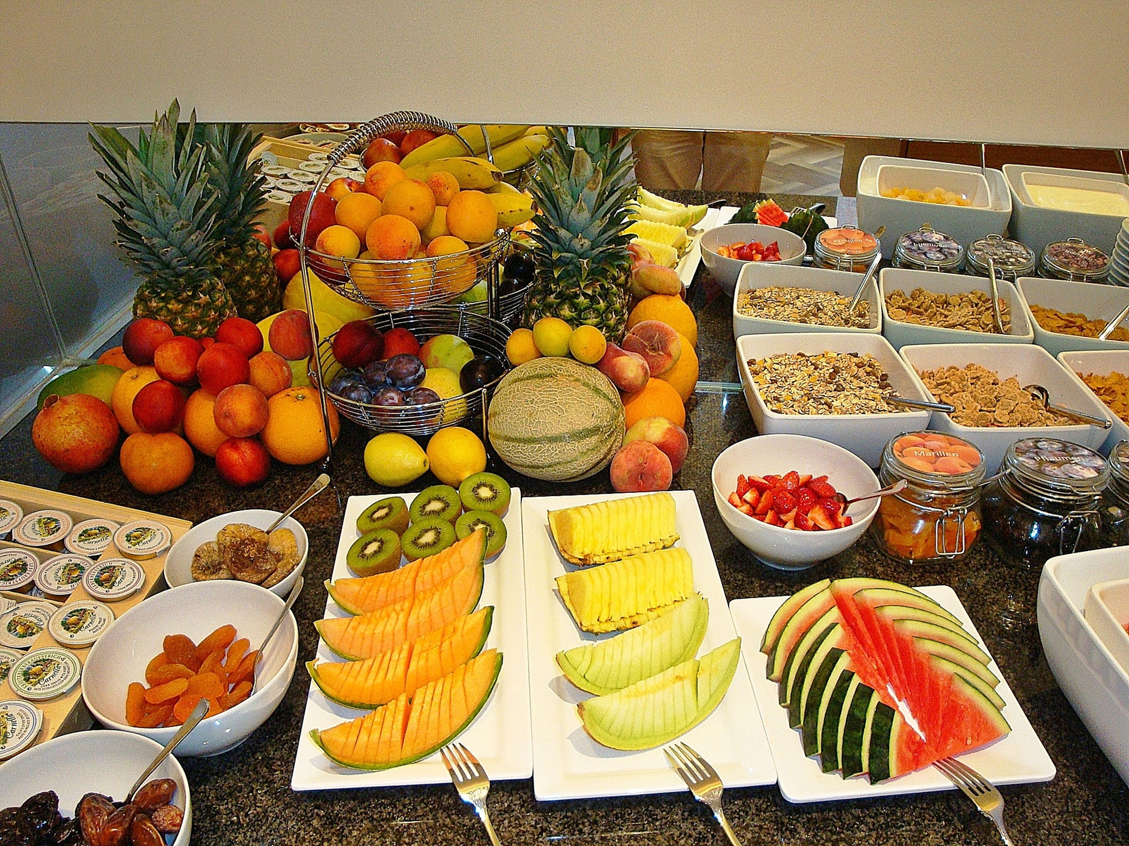 Tägliches inbegriffenes Frühstücksbuffet