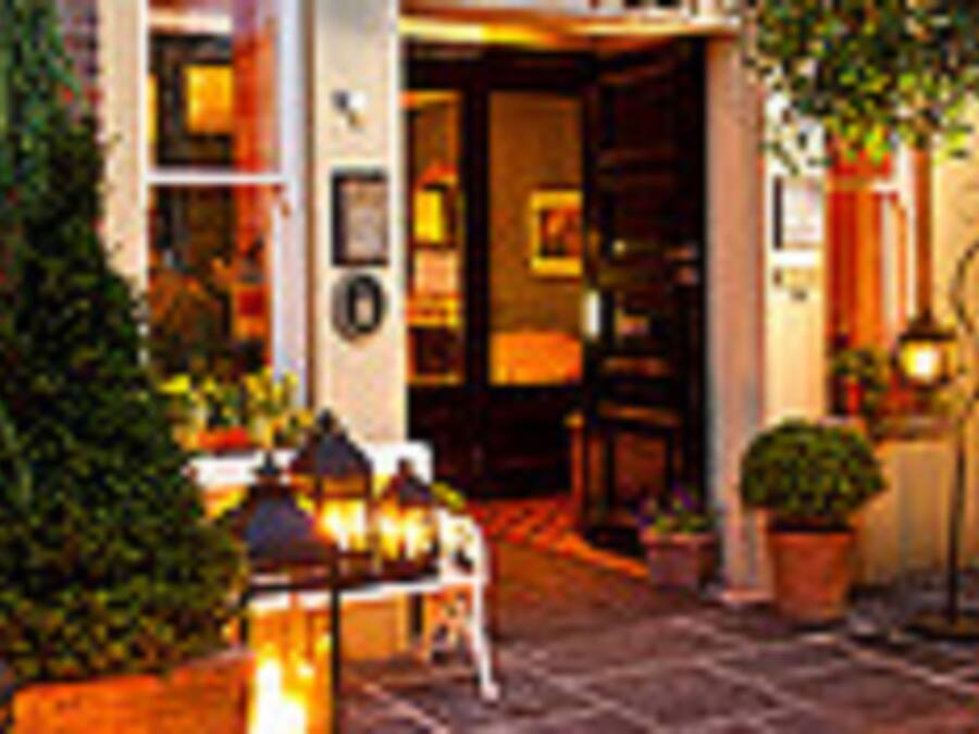 Entrada al alojamiento