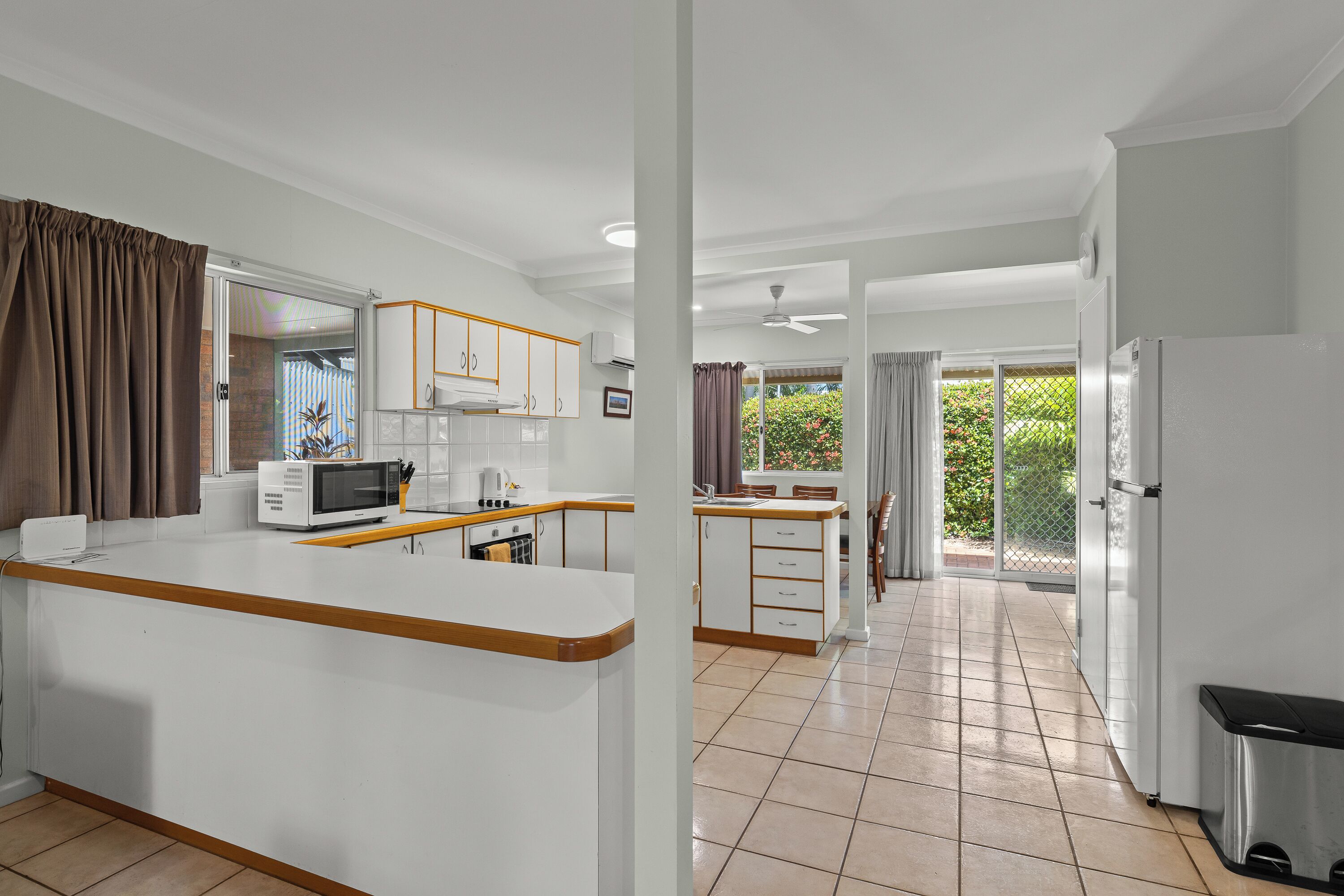 Standard Villa, 3 Bedrooms | Private kitchen | Full-sized fridge, microwave, stovetop, coffee/tea maker