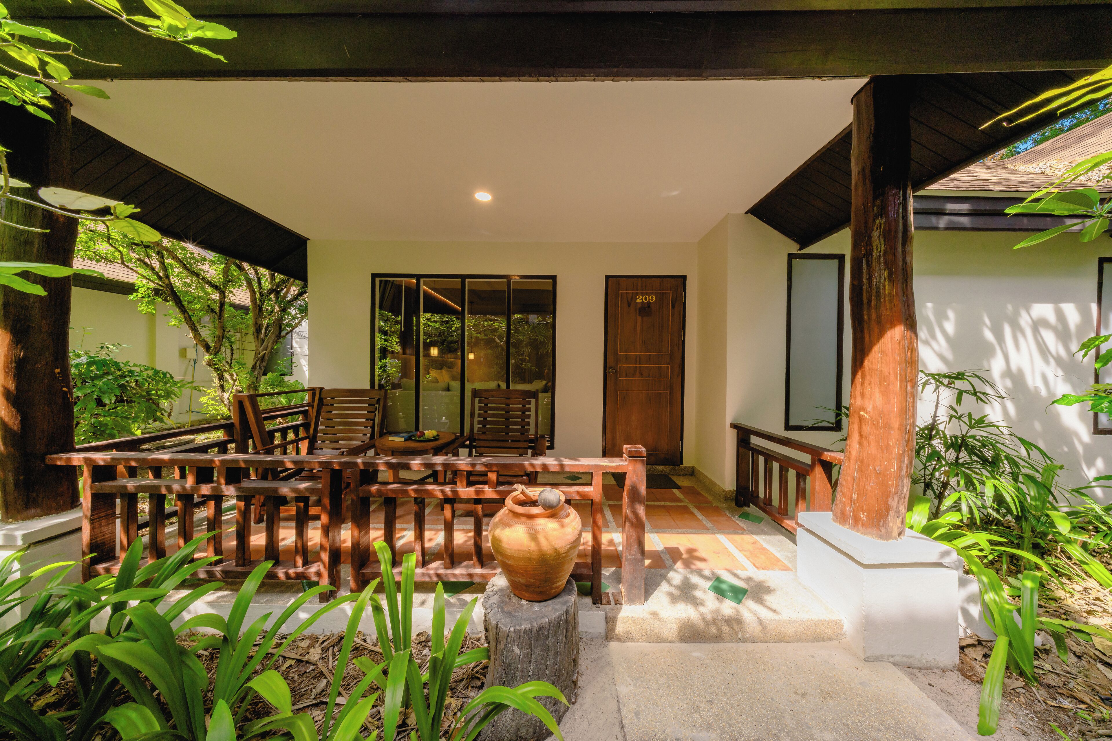 Chambre-salon | Terrasse/patio