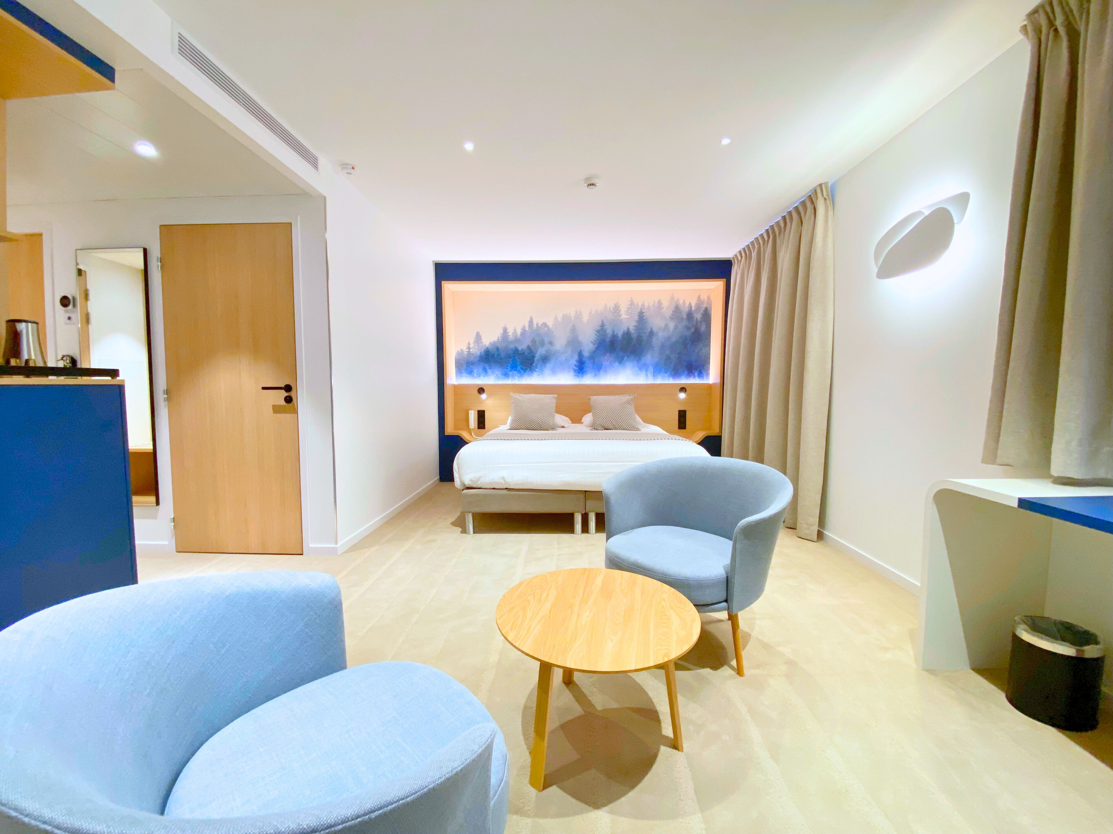 ジュニア スイート | 高級寝具、デスク、遮光カーテン、防音設備