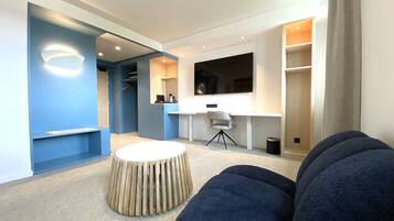 Chambre Supérieure | Literie de qualité supérieure, bureau, rideaux occultants