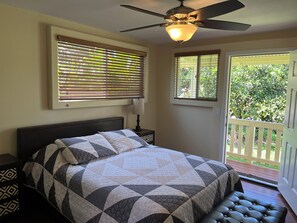 #03 Standard Cottage, Private Bathroom, Courtyard View | View from room - Aarons Cottage (Hilo)