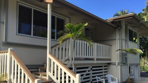 家庭独立别墅, 私人浴室, 环礁湖景观 (Aaron's Beach House Priva)