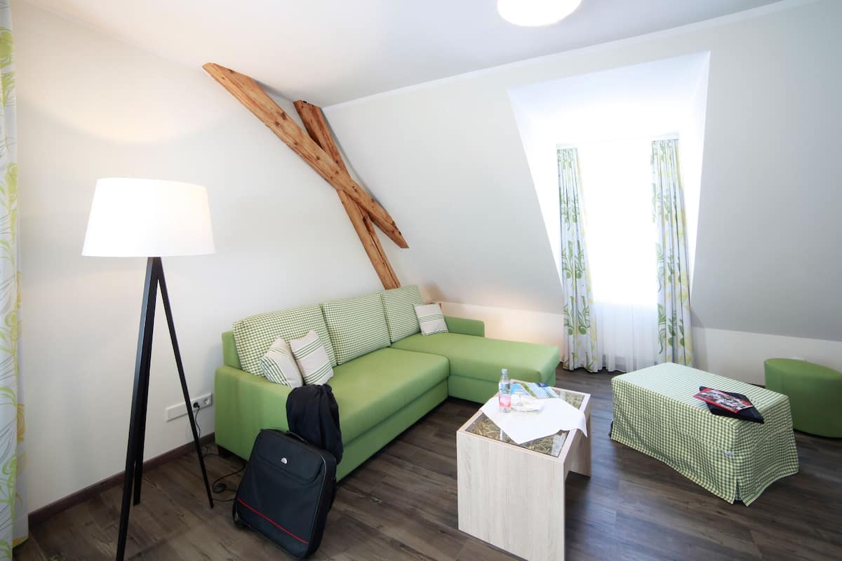 studio | living area | flat-screen tv